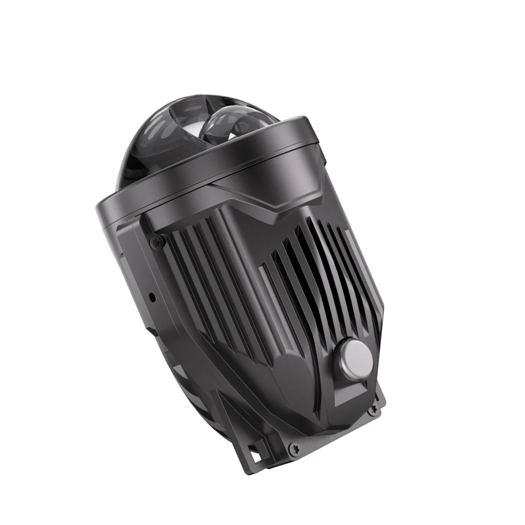 Factory Direct Sales Car WS17 Universal 3inch Fog Lights Projector Lens 3 Colors Fog Lamp Projector tampilan 2